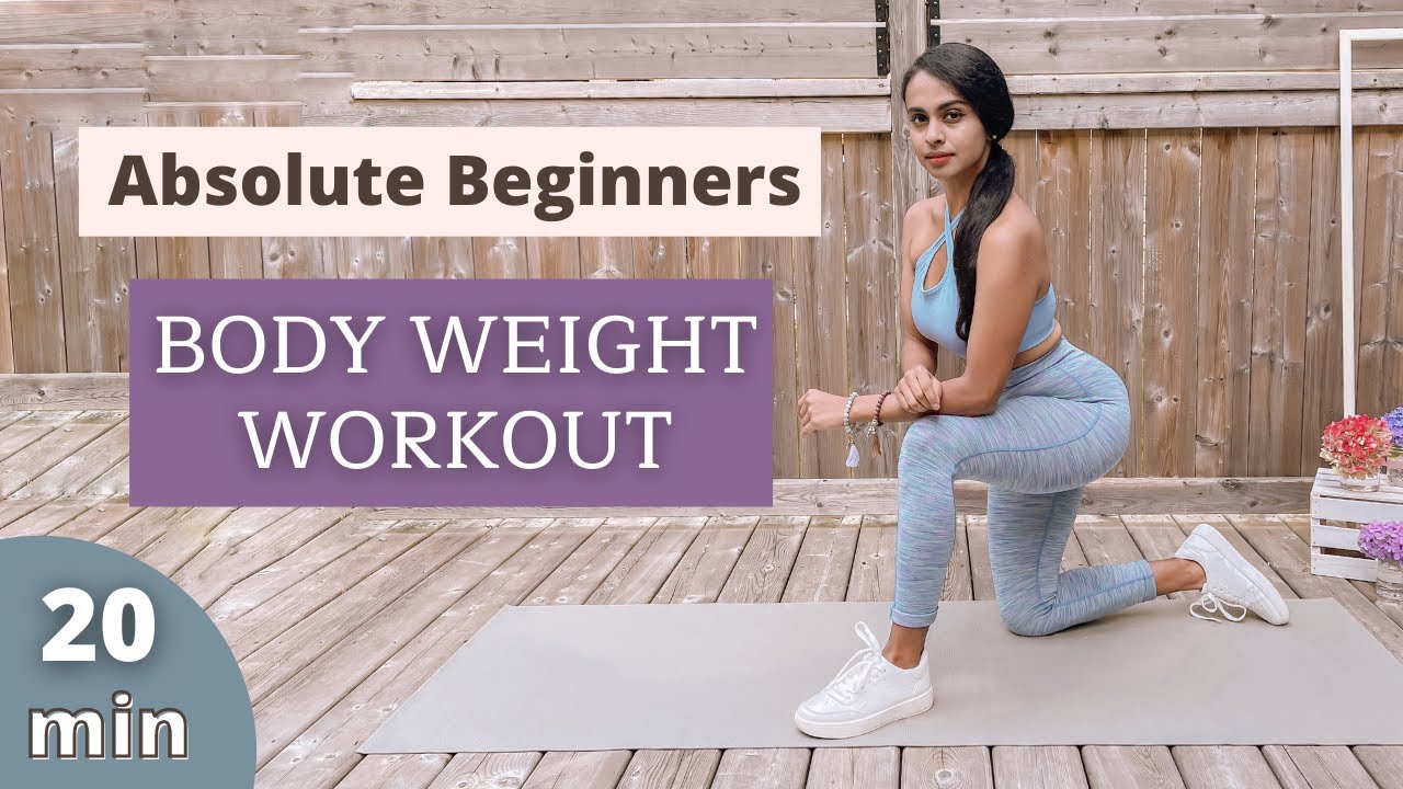 Bodyweight Workout for ABSOLUTE BEGINNERS | Low Impact (Warm Up & Cool Down Included)