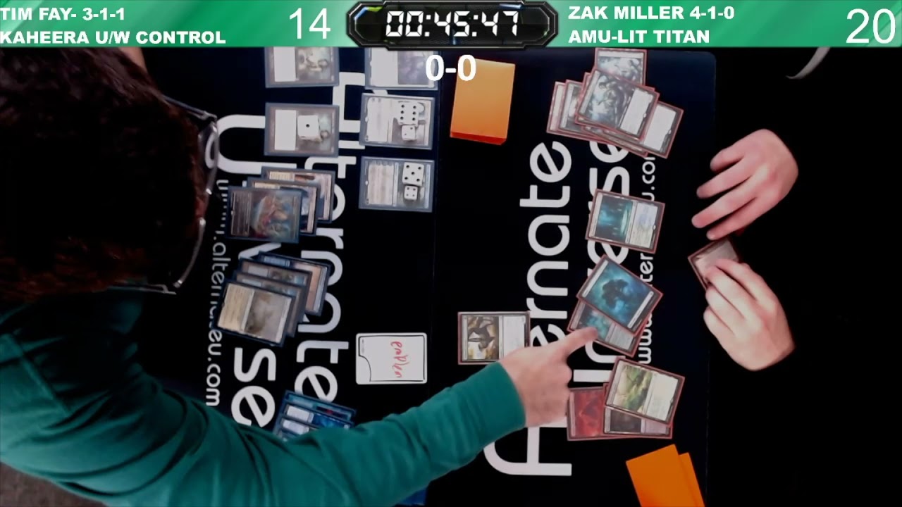 MTG Modern: Amulet Titan vs U/W Control