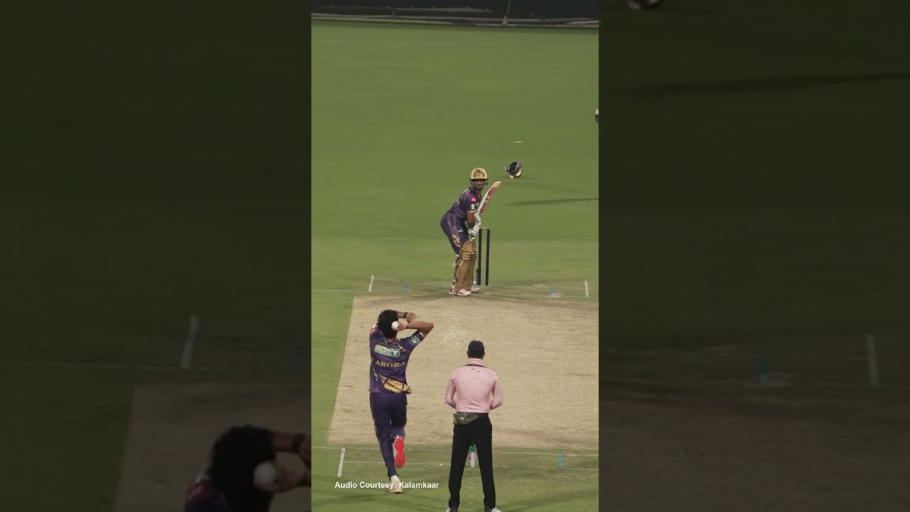 #LuvnithSisodia Show at Eden Gardens! 💜🔥 | KKR Practice Match | #AmiKKR #IPL2025 #TATAIPL2025