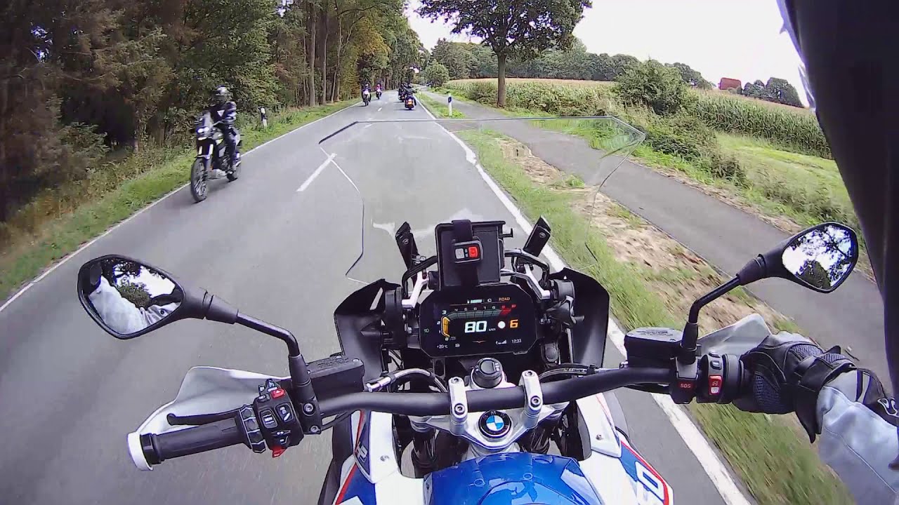 Schanze Holtgast mit BMW GS 1250