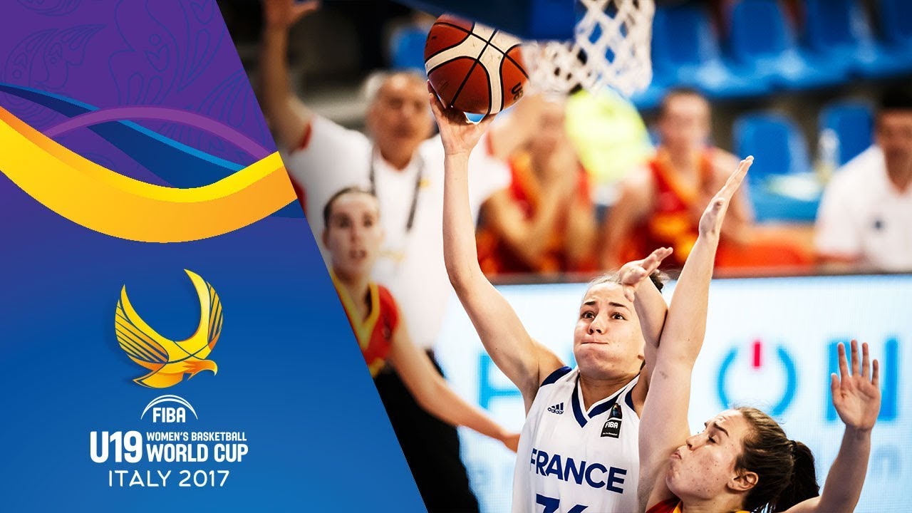 France v Spain - Full Game - Classification 5-8 - FIBA U19 Women's Basketball World Cup 2017