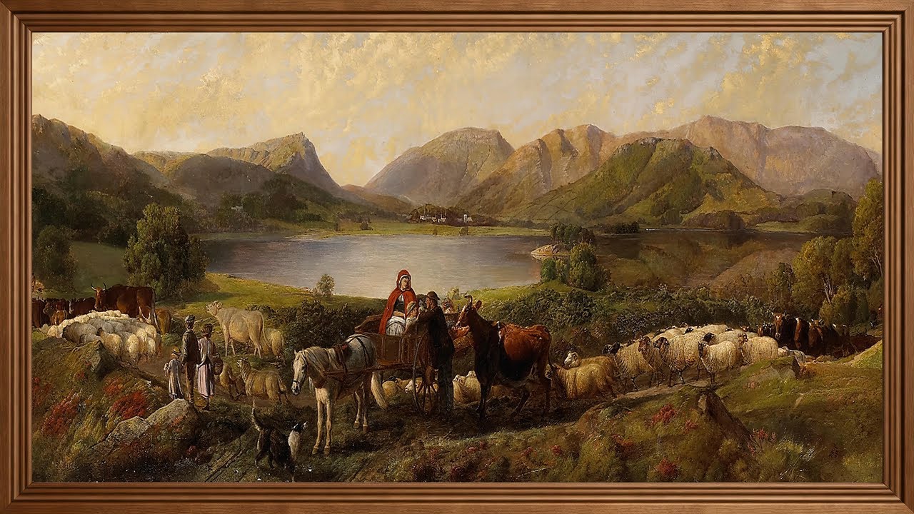 Classic Art Ambience | The Highlands of Scotland – Friedrich Wilhelm Keyl (4K Frame TV Art)
