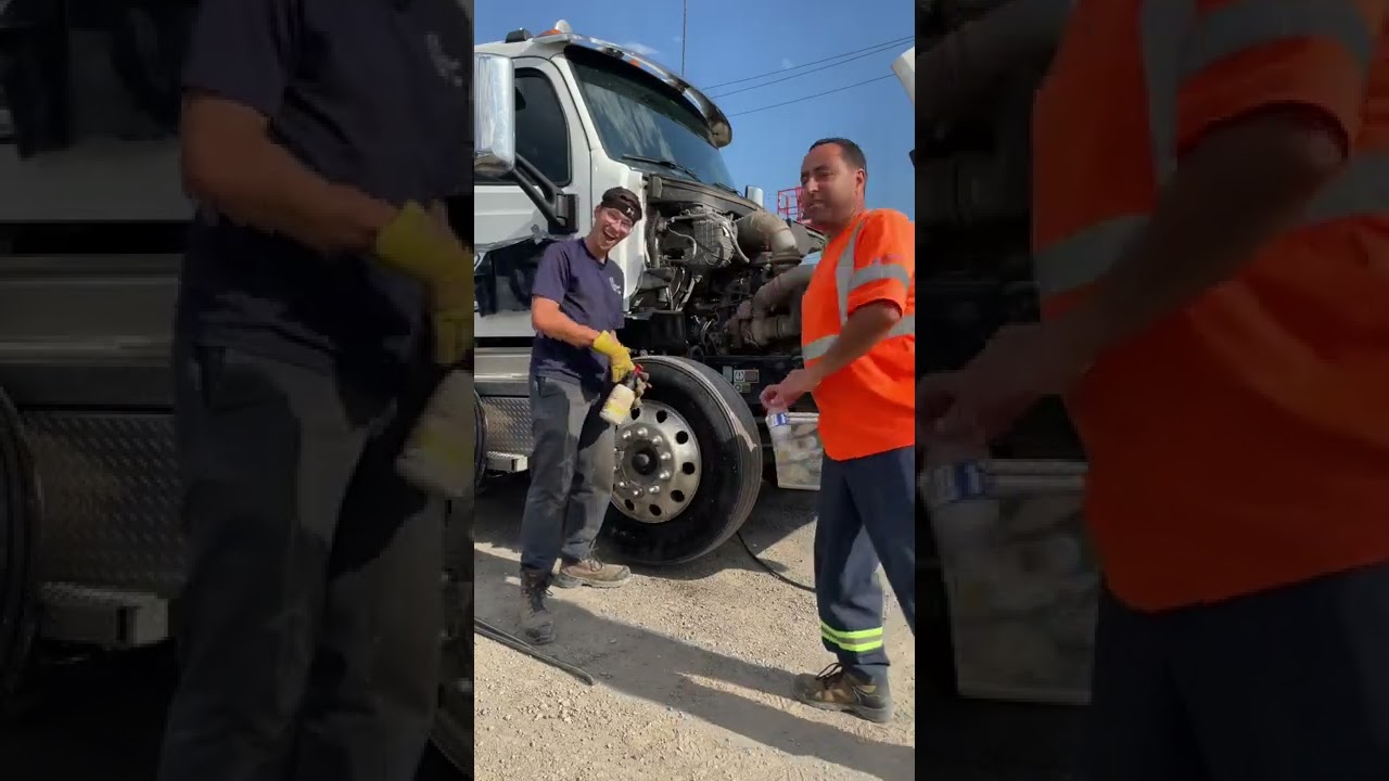 How I Balance Steer Tires On The Road                      #tiredoctor #tireguy #tires #shorts