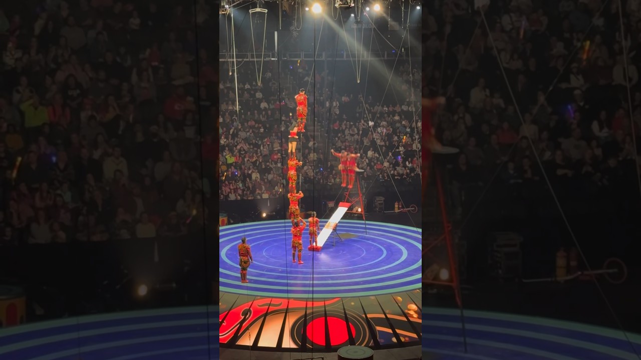 Troupe Brothers Teeterboard Human Tower Launch