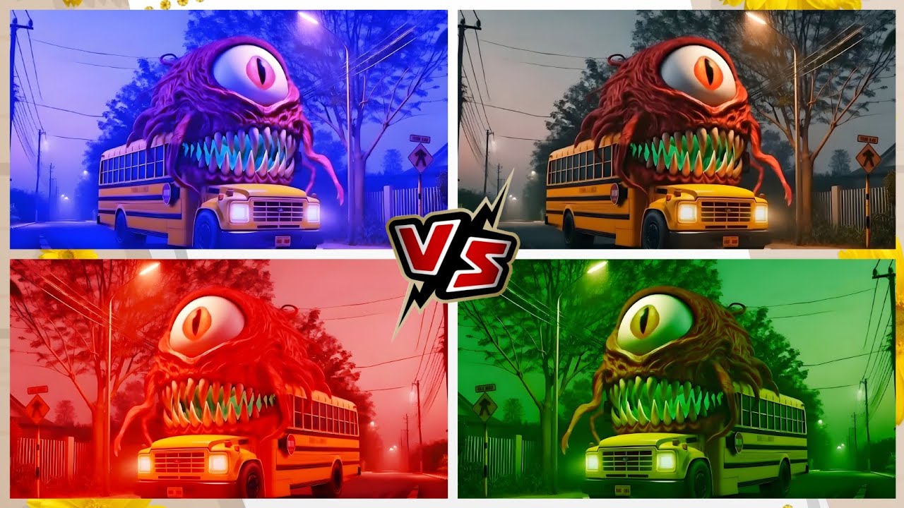 SCHOOL BUS 🆚 CoffinDance Song Cover & Tiles Hop EDM Rush