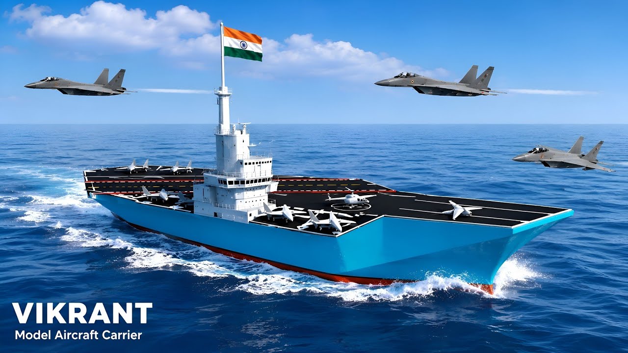 INS Vikrant || INS Vikrant घर पर बनाओ || Indian Navy Ins Vikrant 
