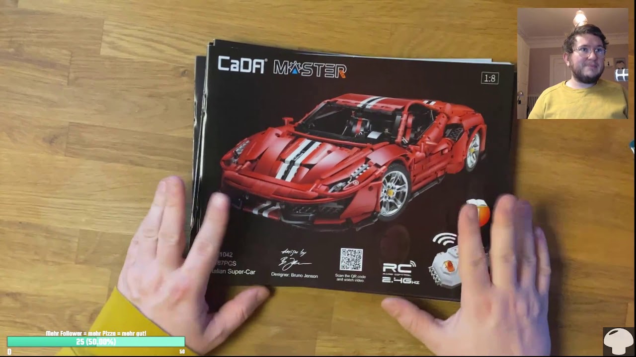CaDA C61042 - Italian Super-Car: Er ist fertig, ich stelle euch den besseren Technik-Ferrari vor!