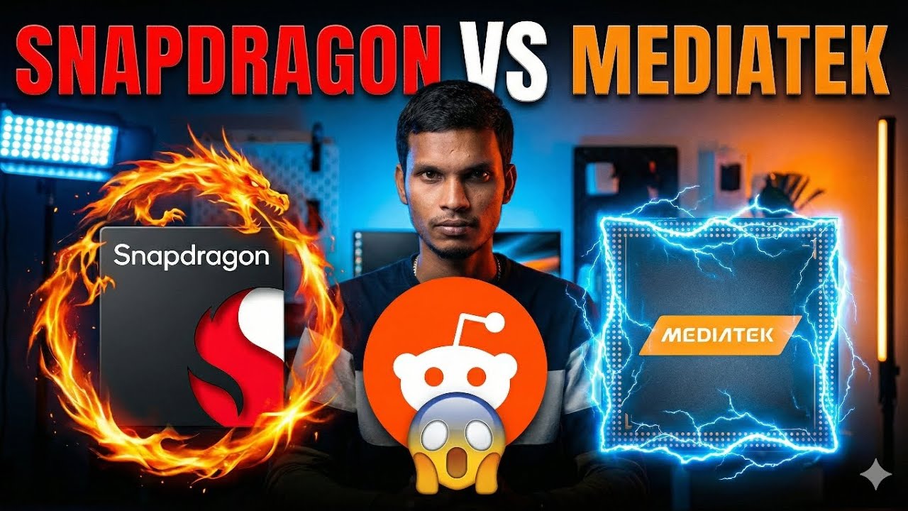 Snapdragon vs MediaTek 🔥 ఏ చిప్ బెస్ట్? గేమింగ్, కెమెరా, బ్యాటరీ పూర్తి పోలిక | Telugu Tech