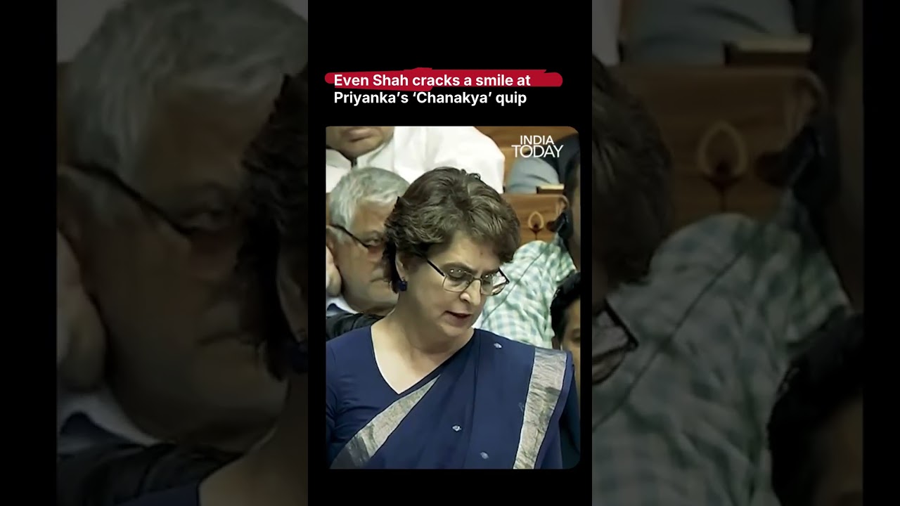 Parliament Chaos: Priyanka Gandhi&rsquo;s &lsquo;Chanakya&rsquo; Jibe At Amit Shah Sparks Reaction #loksabha