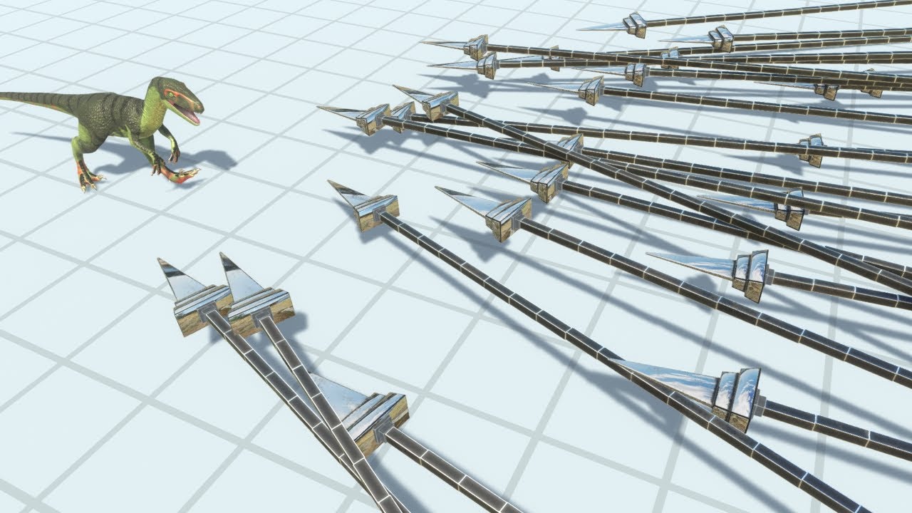 50 Long Spear Formation vs ALL UNITS ARBS Animal Revolt Battle Simulator