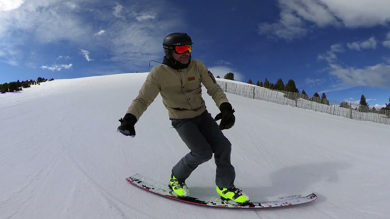 Vistes en 360º de les pistes Carena i Volta Muntanya Sagrada de La Molina