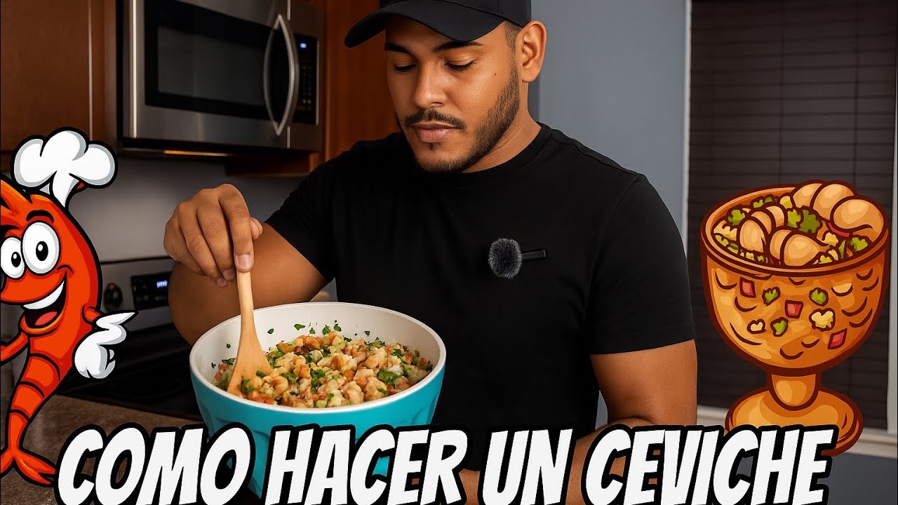 “El Mejor Ceviche de Camarón que Probarás | Fácil y Paso a Paso”