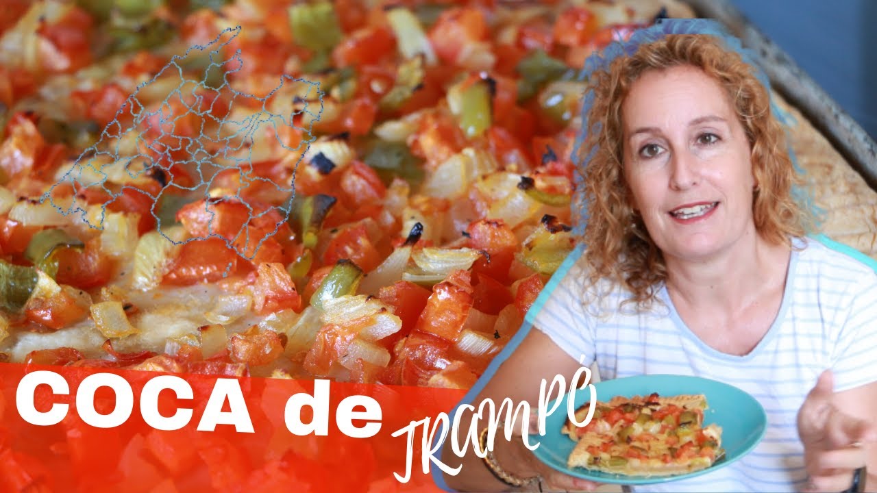 COMO hacer COCA de TRAMPÓ  Típica de MALLORCA/ COCA MALLORQUINA