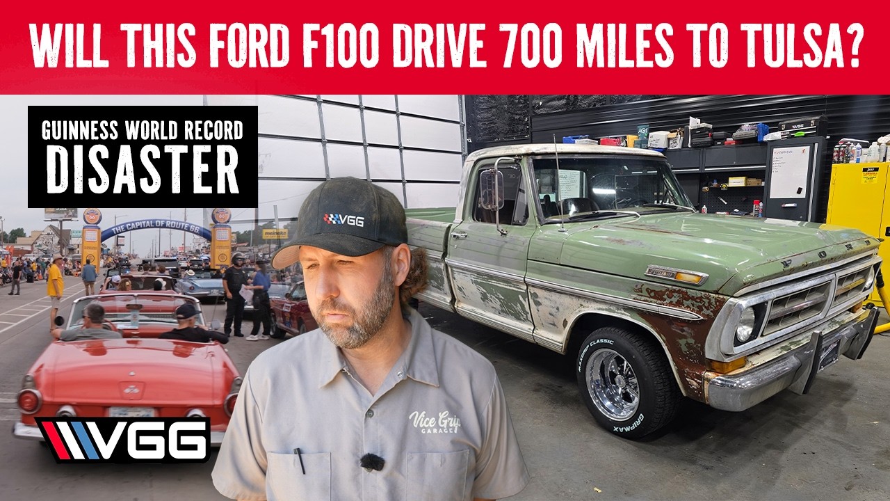 Сможет ли этот Ford F100 ПРОЕХАТЬ 700 миль до Талсы? КАТАСТРОФА мирового масштаба по версии Книги...