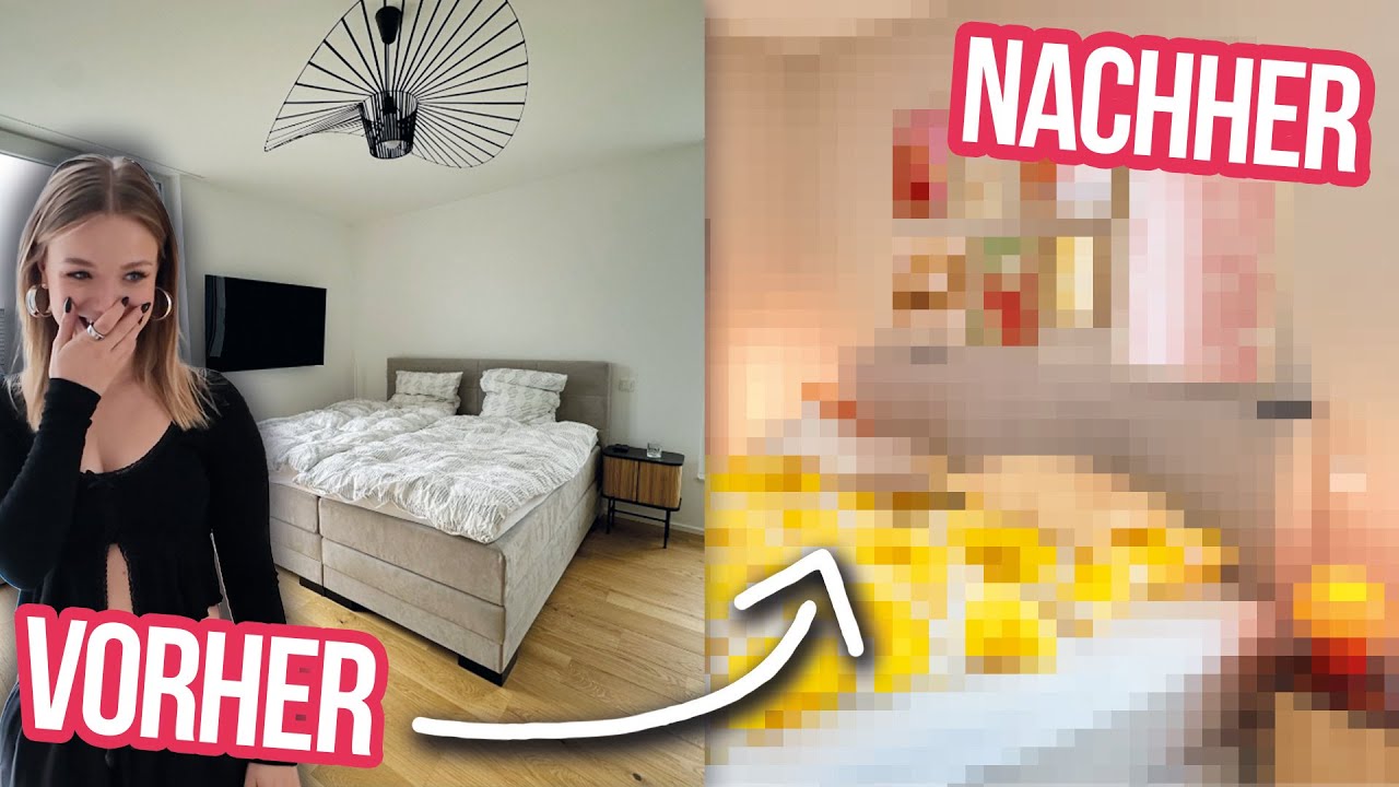 Ich richte mein Schlafzimmer ein und ihr seid dabei 💁🏼‍♀️ (Makeover deluxe)