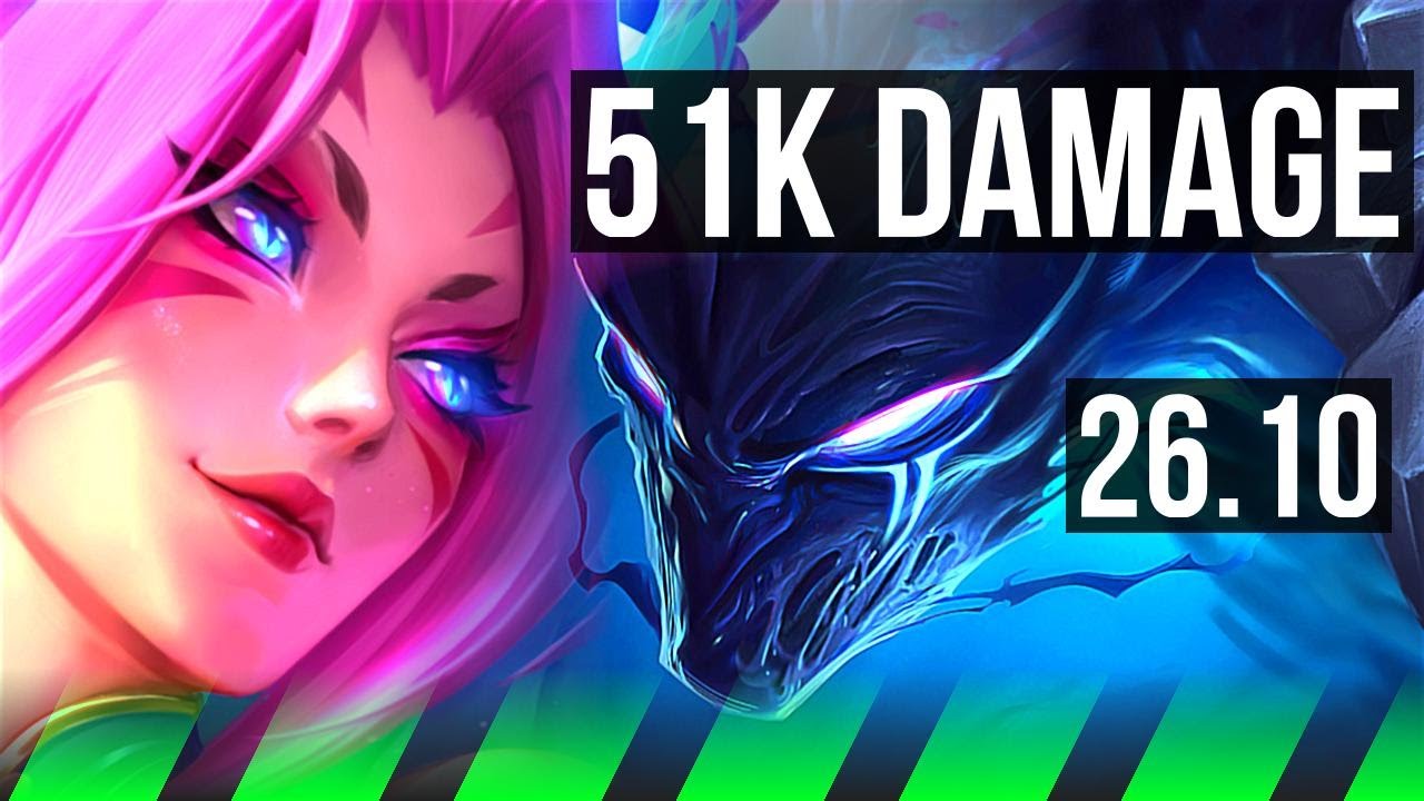 ZYRA vs NOCTURNE (JGL) | 51K damage | KR Master | 26.10