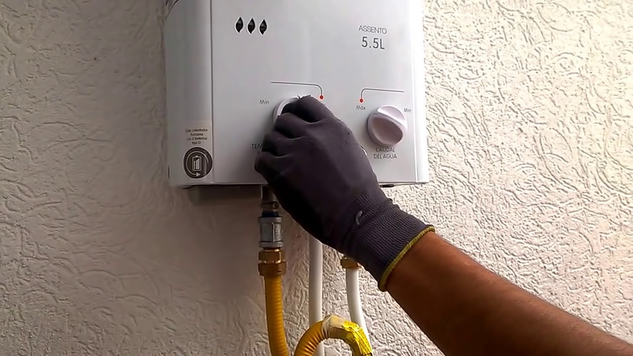 Fallas básicas en un calentador de agua a gas,  recomendaciones de uso