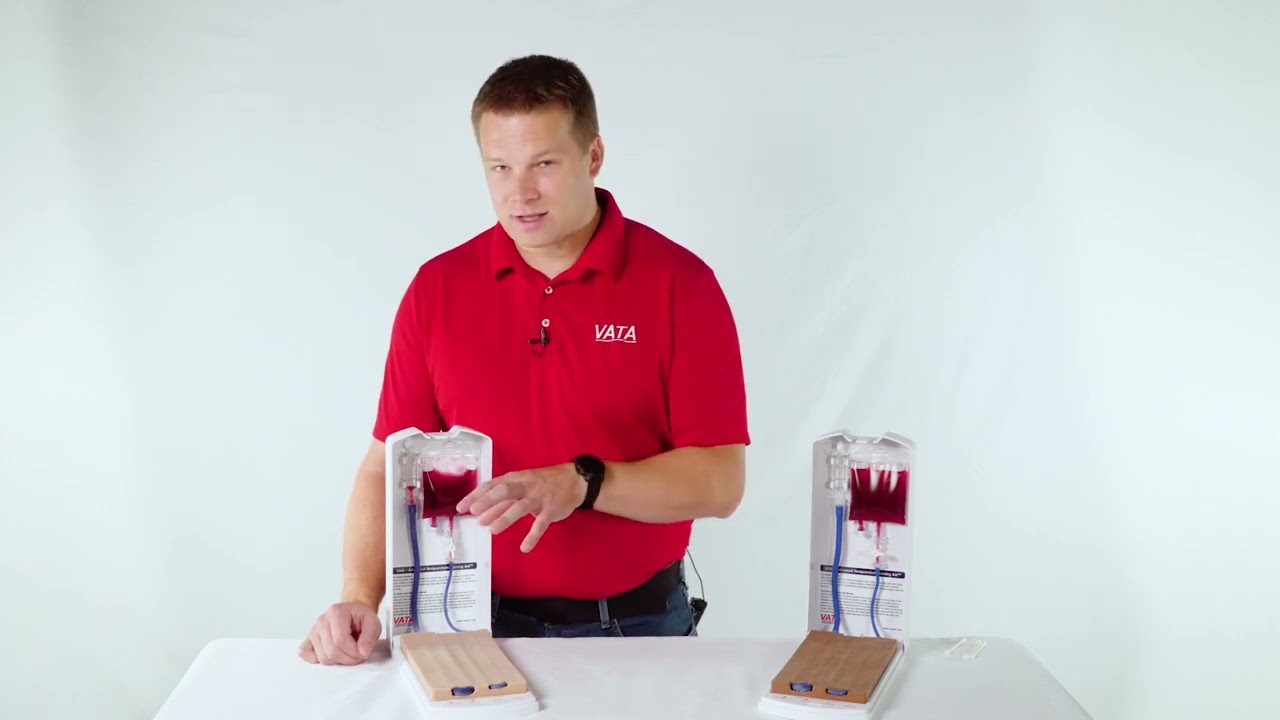 VATA - Advanced Four-Vein Venipuncture Training Aid Product overview.