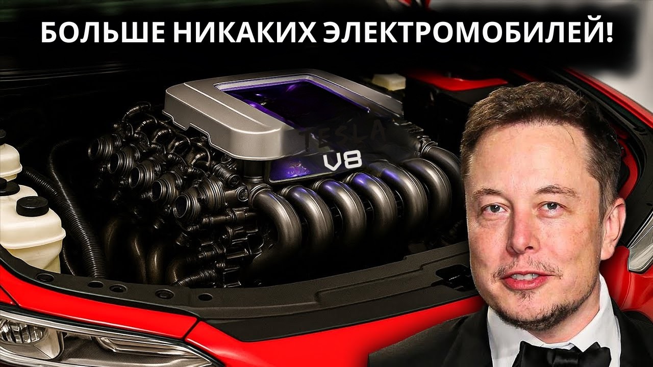 Новый двигатель Илона Маска только что навсегда изменил индустрию электромобилей!