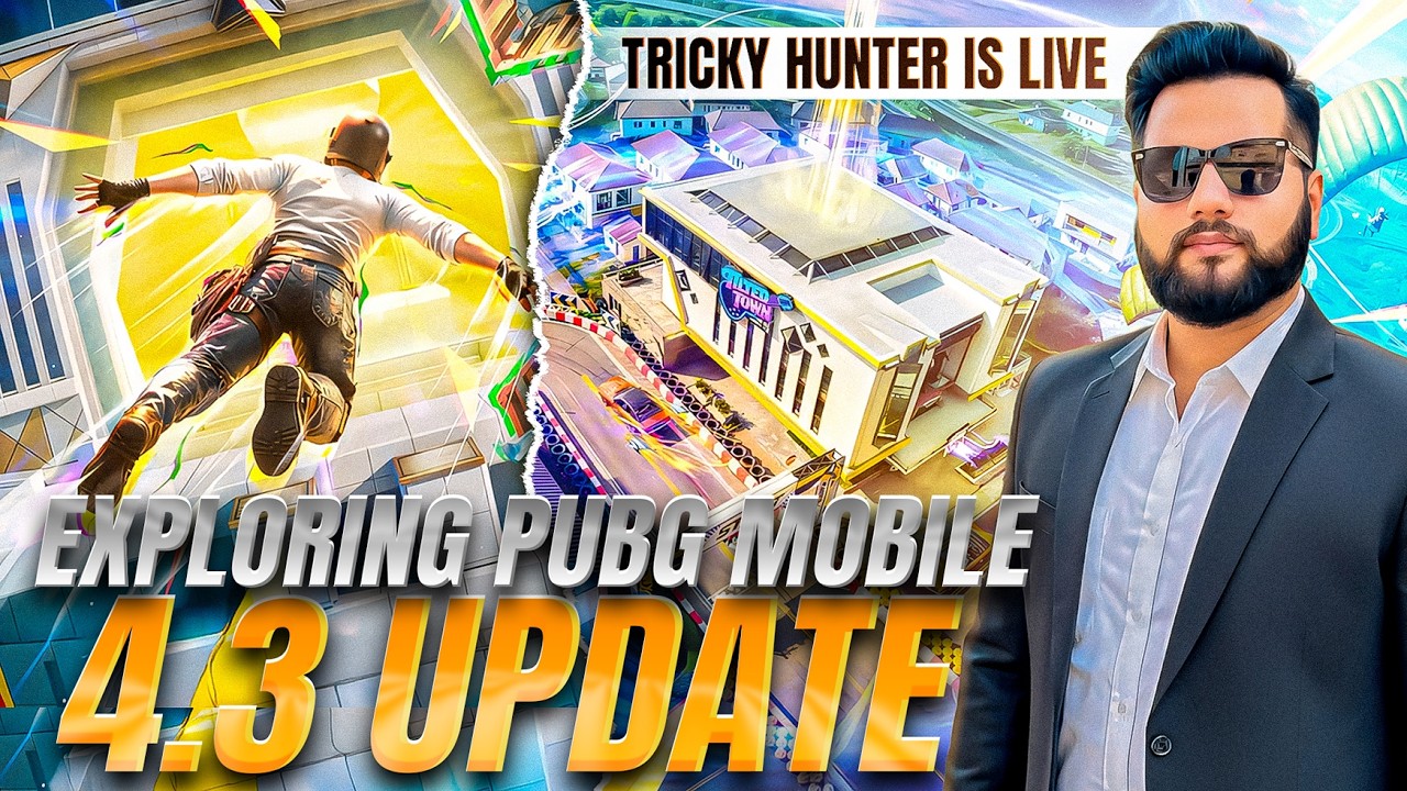 PUBG Mobile New Update 4.3 #pubgmobilelive