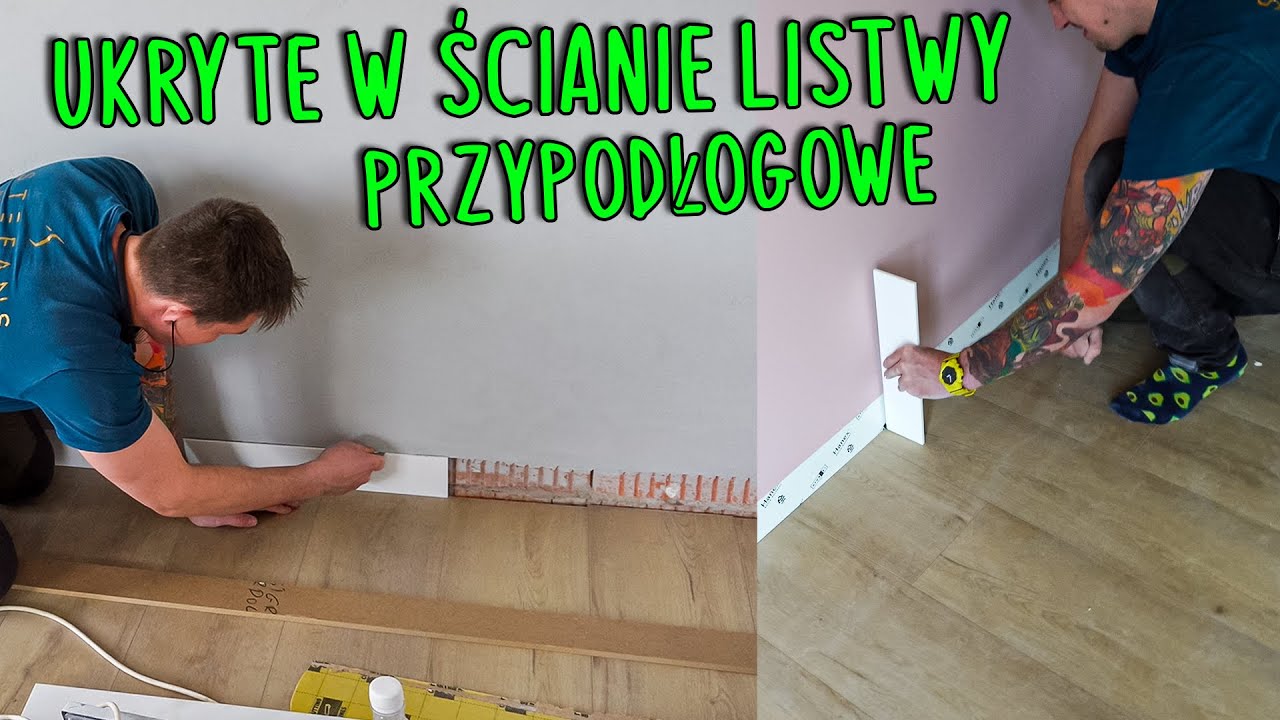 MONTAŻ LISTEW UKRYTYCH W ŚCIANIE - ostatni etap / CZY MONTAŻYSTA DRZWI NAS OSZUKAŁ?