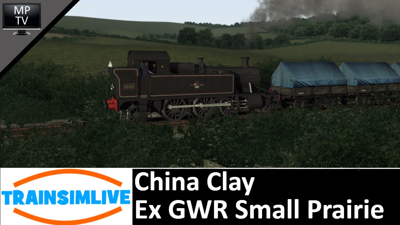 MattPlaysTV - Train Simulator - China Clay for Export, GWR 4500 Prairie