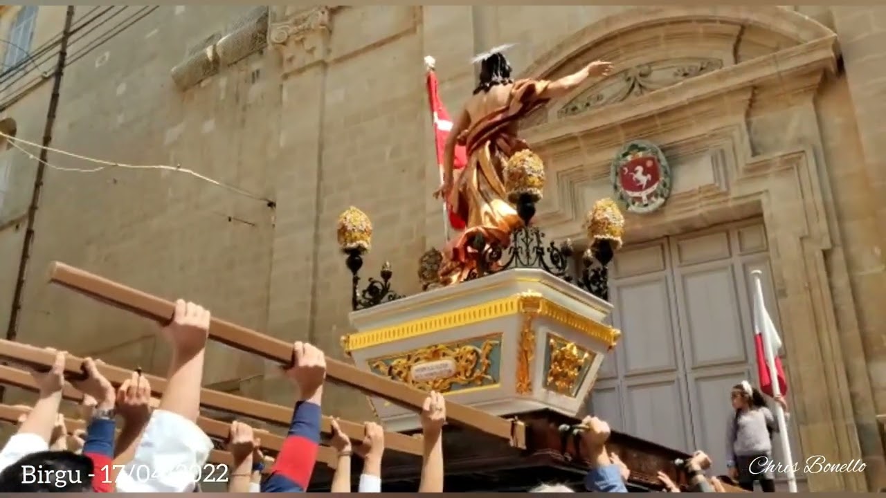 Kristu Rxoxt gewwa l Birgu - 17/04/2022