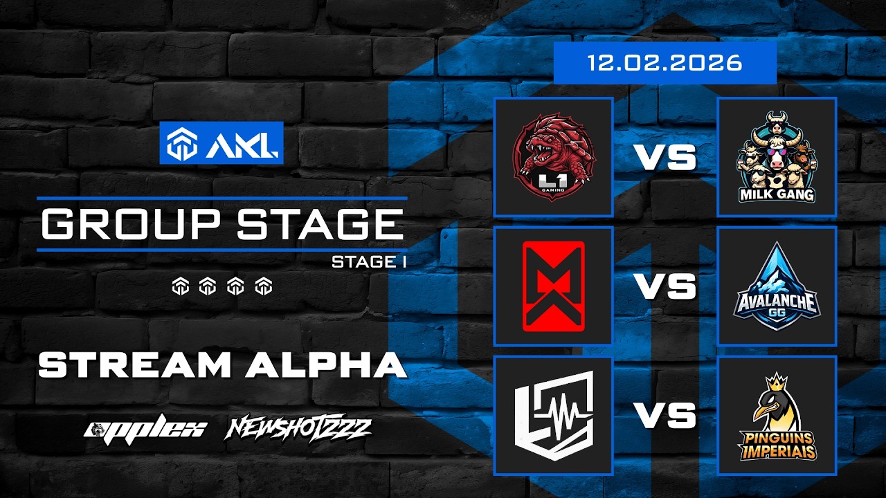 AKL 2026 - GROUPSTAGE - STREAM ALPHA - TORNEIO BO7