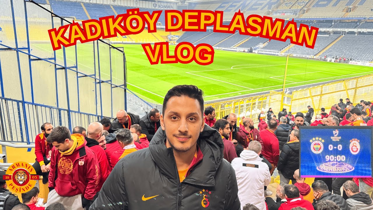 KADIKÖY SUSTU BİZİ DİNLİYOR ! ULTRASLAN KADIKÖY DEPLASMAN VLOG ! Fenerbahçe 0-0 Galatasaray #golvar