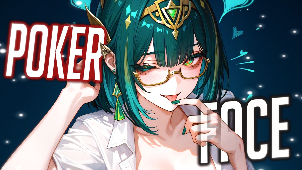 Nightcore - Poker Face (But it hits different) (Lyrics)