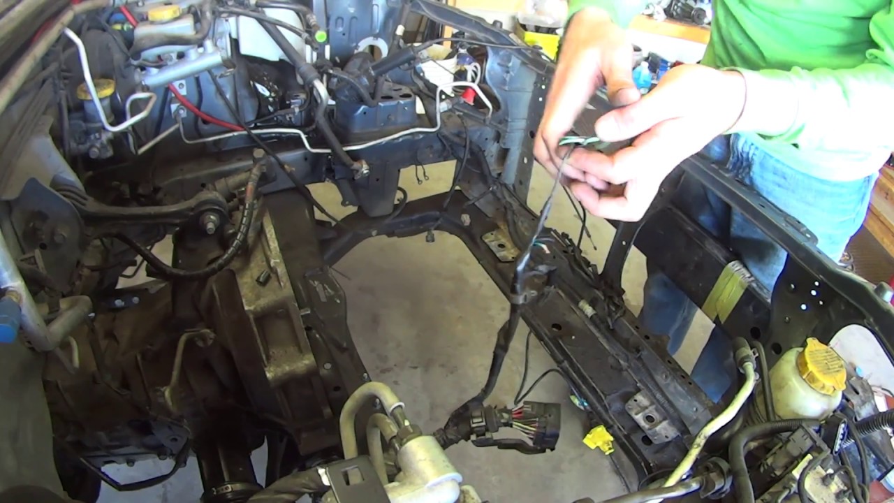 Subaru Transmission Swap Wiring