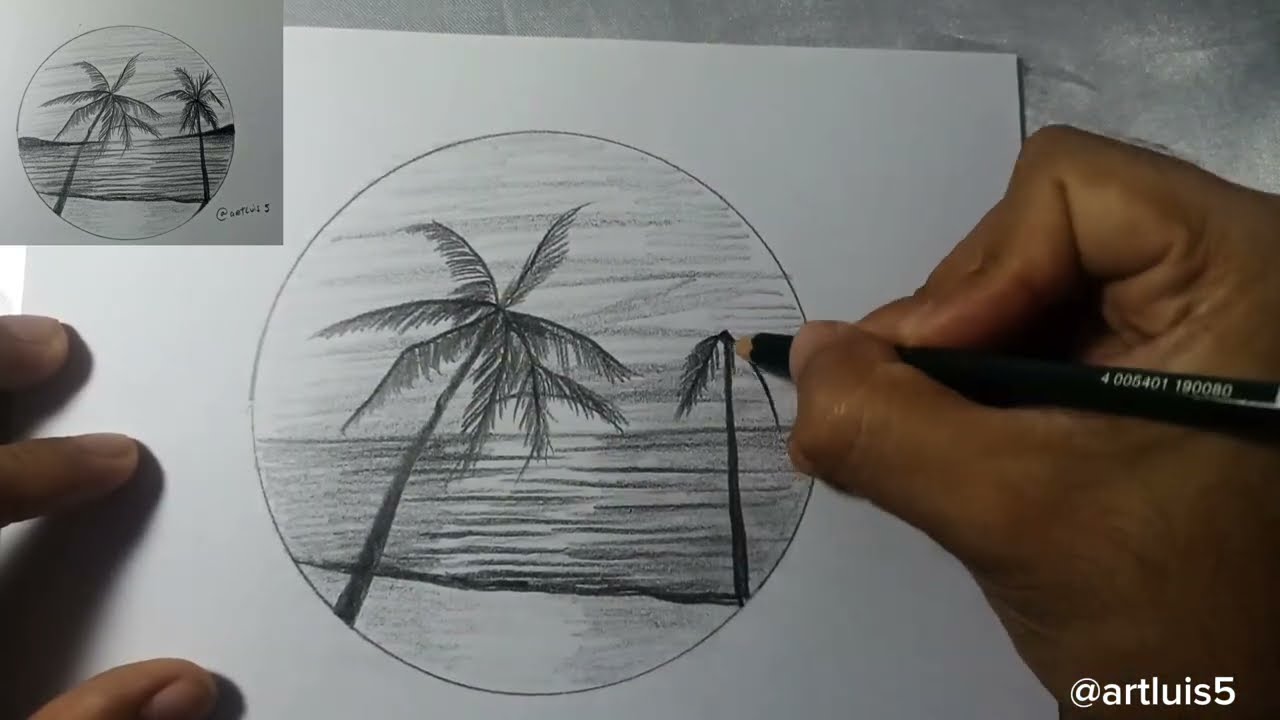 Comment dessiner un coucher de soleil