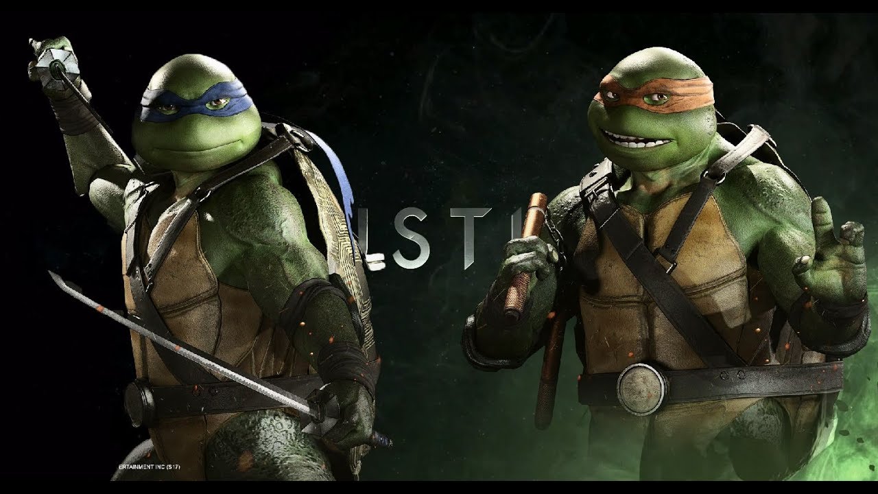 Leonardo vs Michaelangelo TMNT - Injustice 2 (PC Ultra 1080p60)