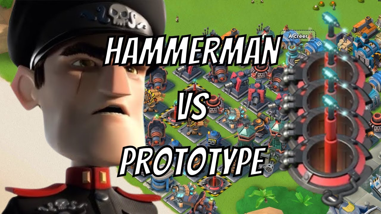 [Lundi Hammerman] ~ Hammerman vs 4 Canon de la Mort