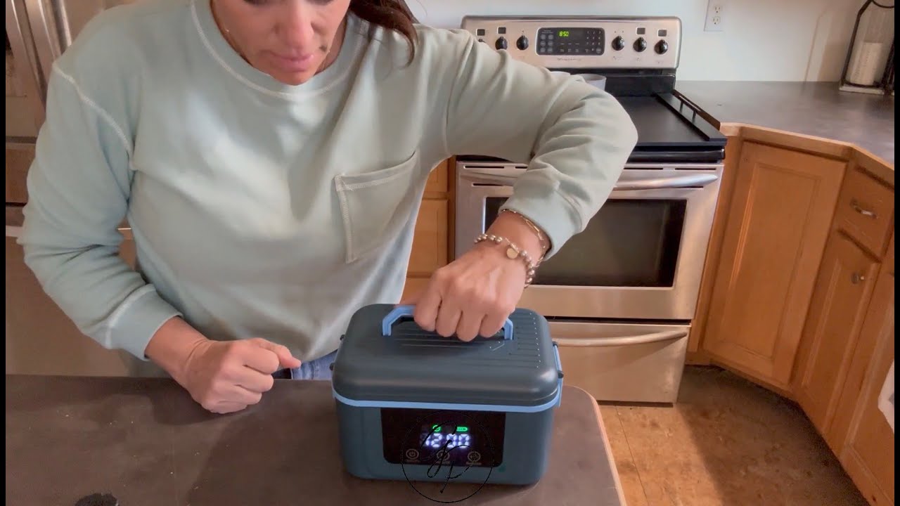 Amazon Home /GEARGO Беспроводной электрический ланч-бокс / Горячий обед где угодно — микроволновк...