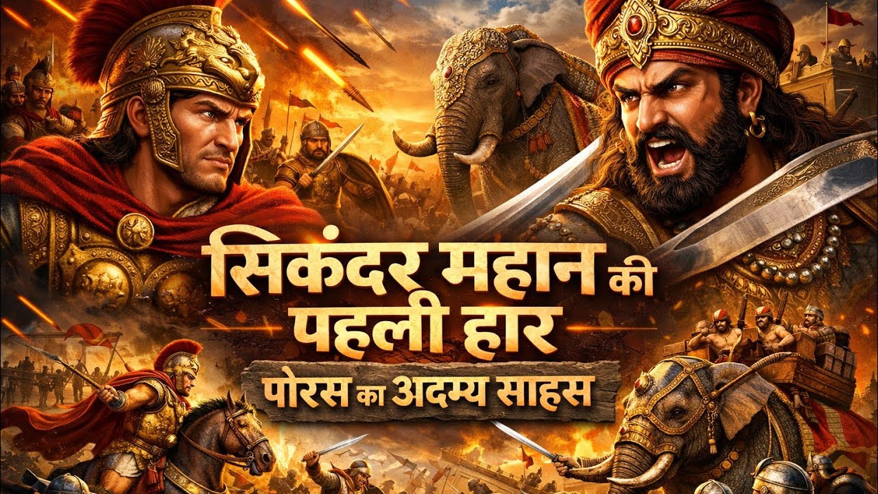सिकंदर महान की पहली हार – पोरस का अदम्य साहस#Shorts #YouTubeShorts #Viral #Trending #New #Explore
