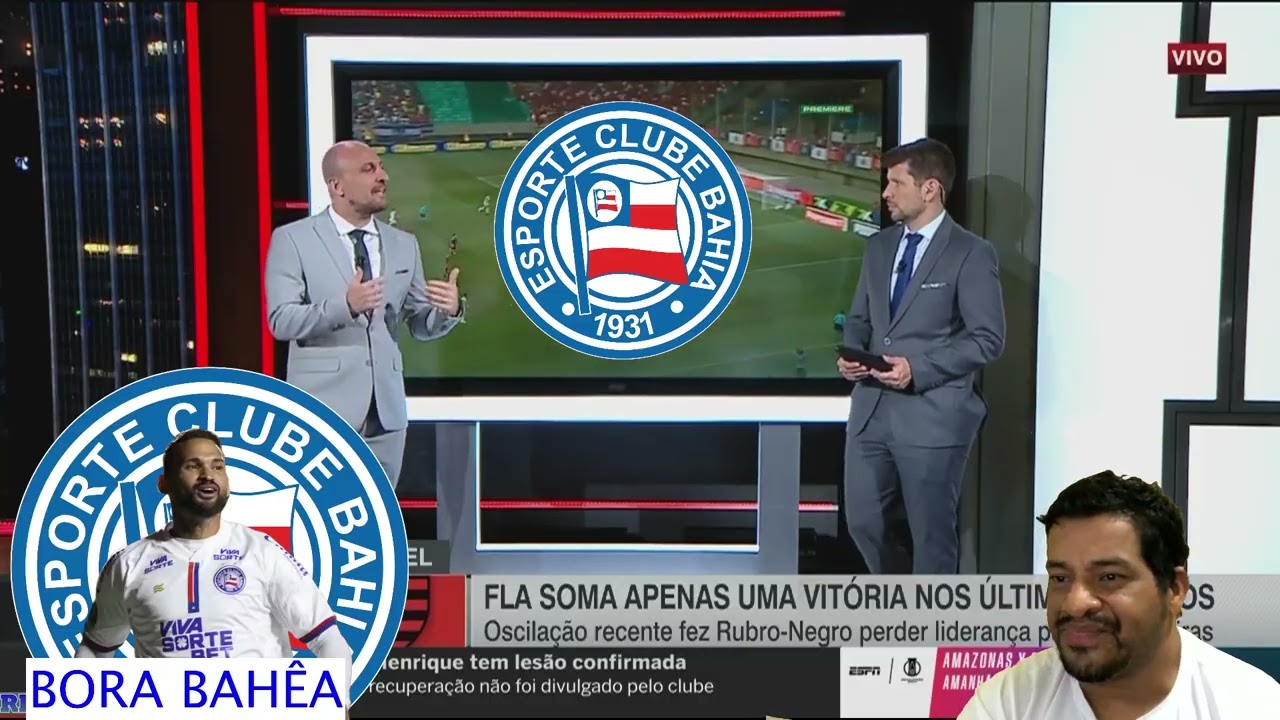 BAHIA VENCE E A MIDIA FICA EUFORICA COM TRIUNFO DO BAHIA