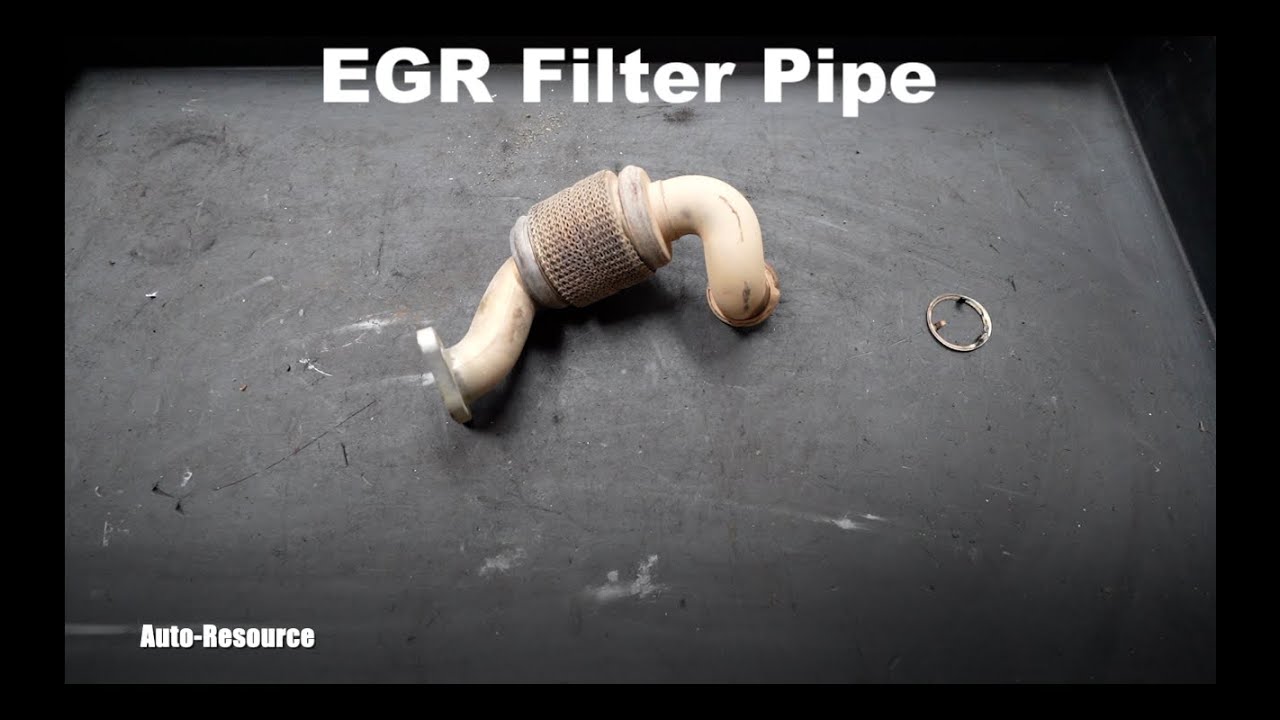 VW 2.0 TDI CJAA EGR Low pressure filter pipe