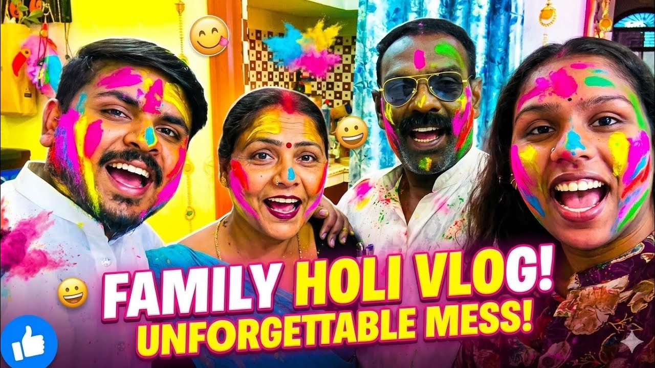 Apno waali Holi 🫟🧿❤️ / Holi Celebration with family/ 