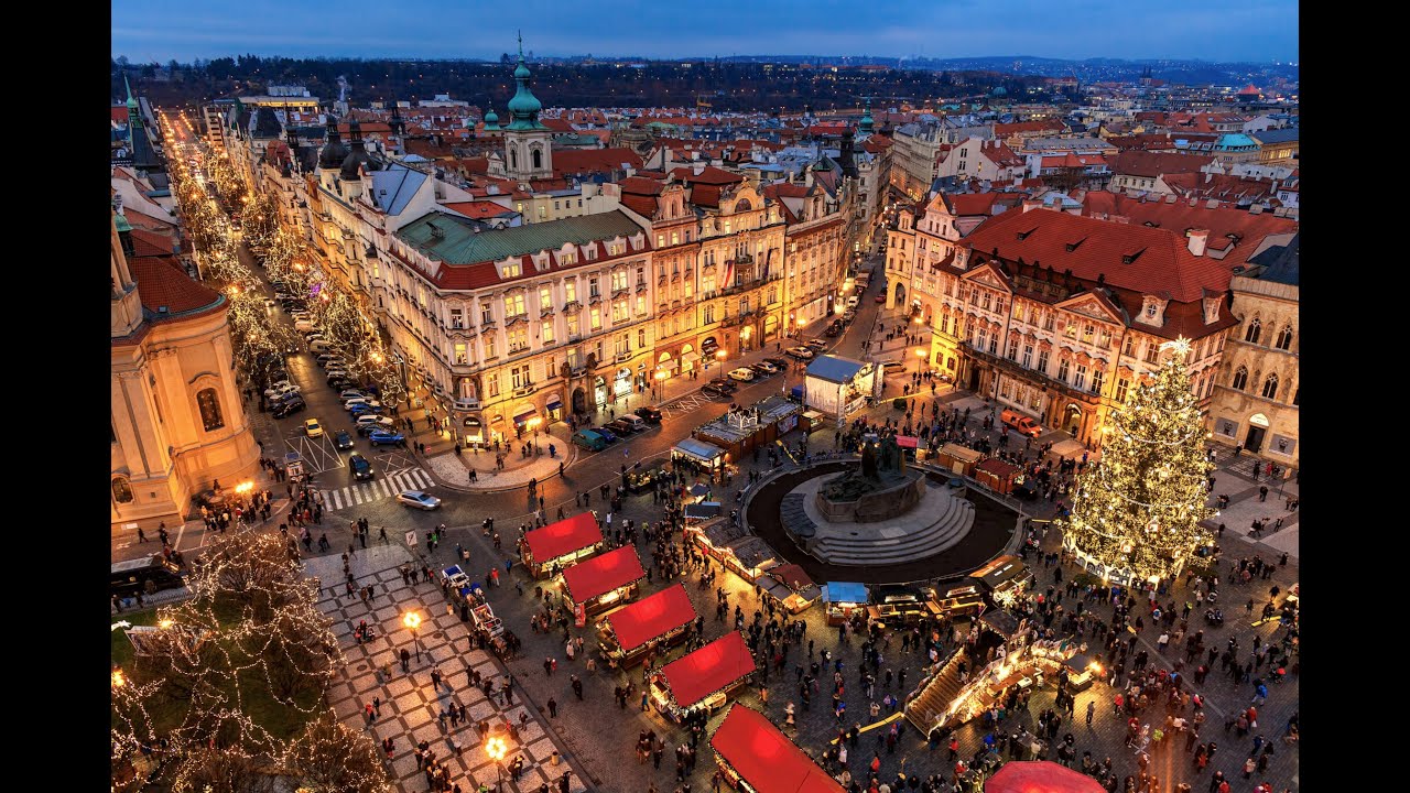 Prague streets alive