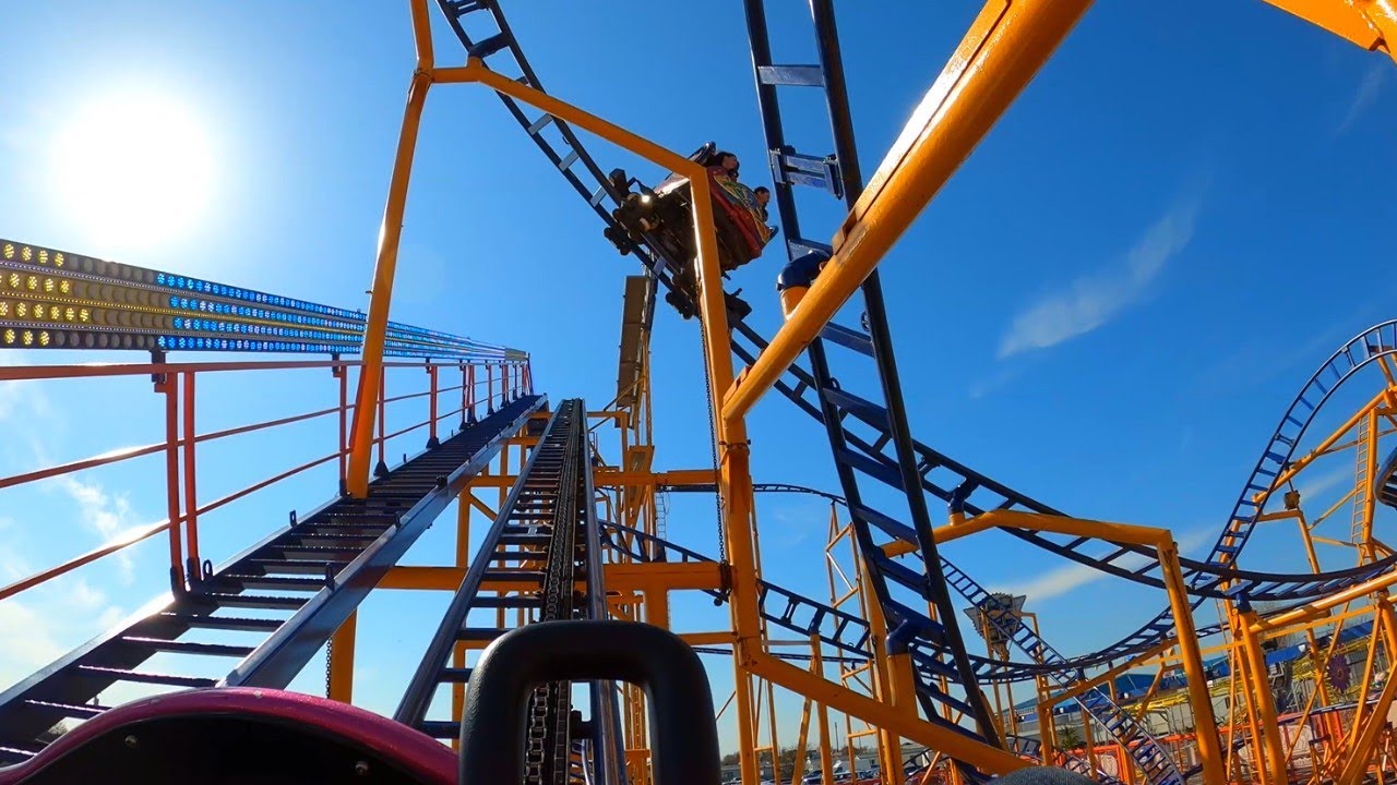 Spinning Racer 4K On Ride POV - Fantasy Island