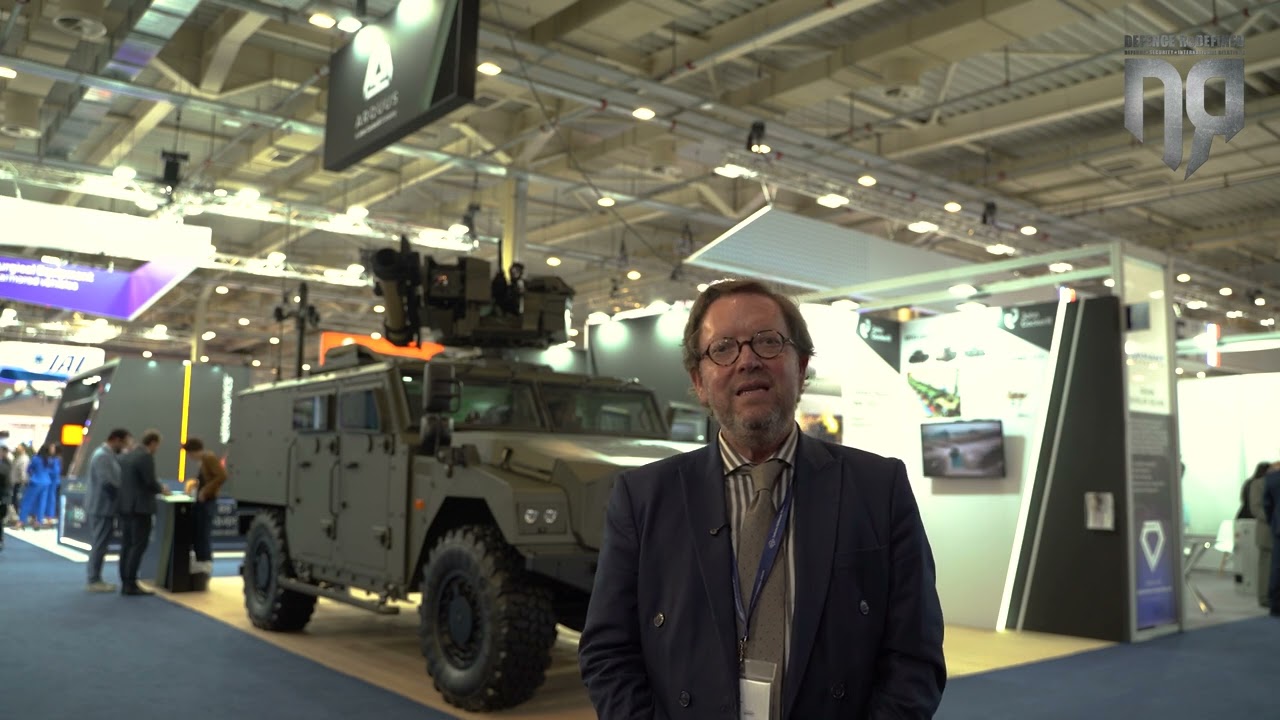 ARQUUS Sherpa for Cyprus showcased at DEFEA 2025