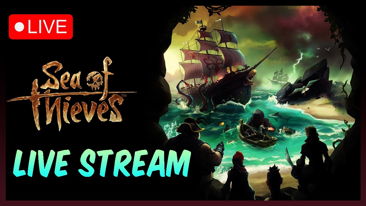 🏝️ Pirates on Vacation | Island Hopping with a New Crew (Sea of Thieves Live)