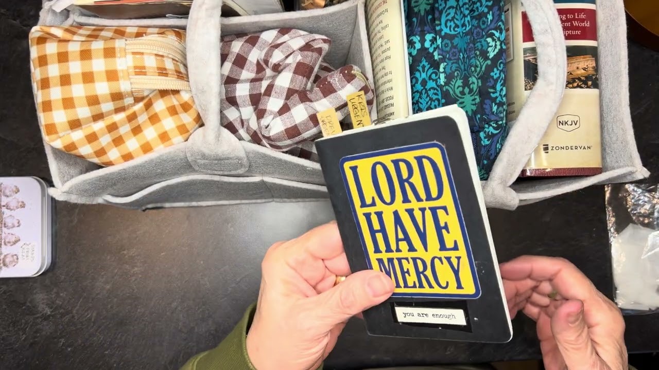 Let’s Set Up My New Bible and Journal Bag