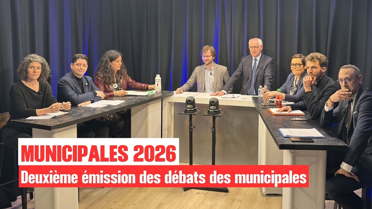 🇫🇷  Deuxième émission des débats des municipales