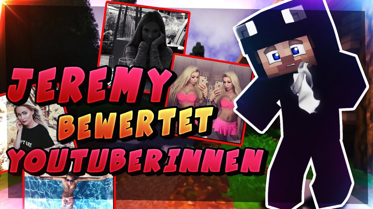 Jeremy Pascal BEWERTET YOUTUBERINNEN (HOT or NOT?) | Lumpi & Sonny Loops, Shirin David, Katja, Dagi