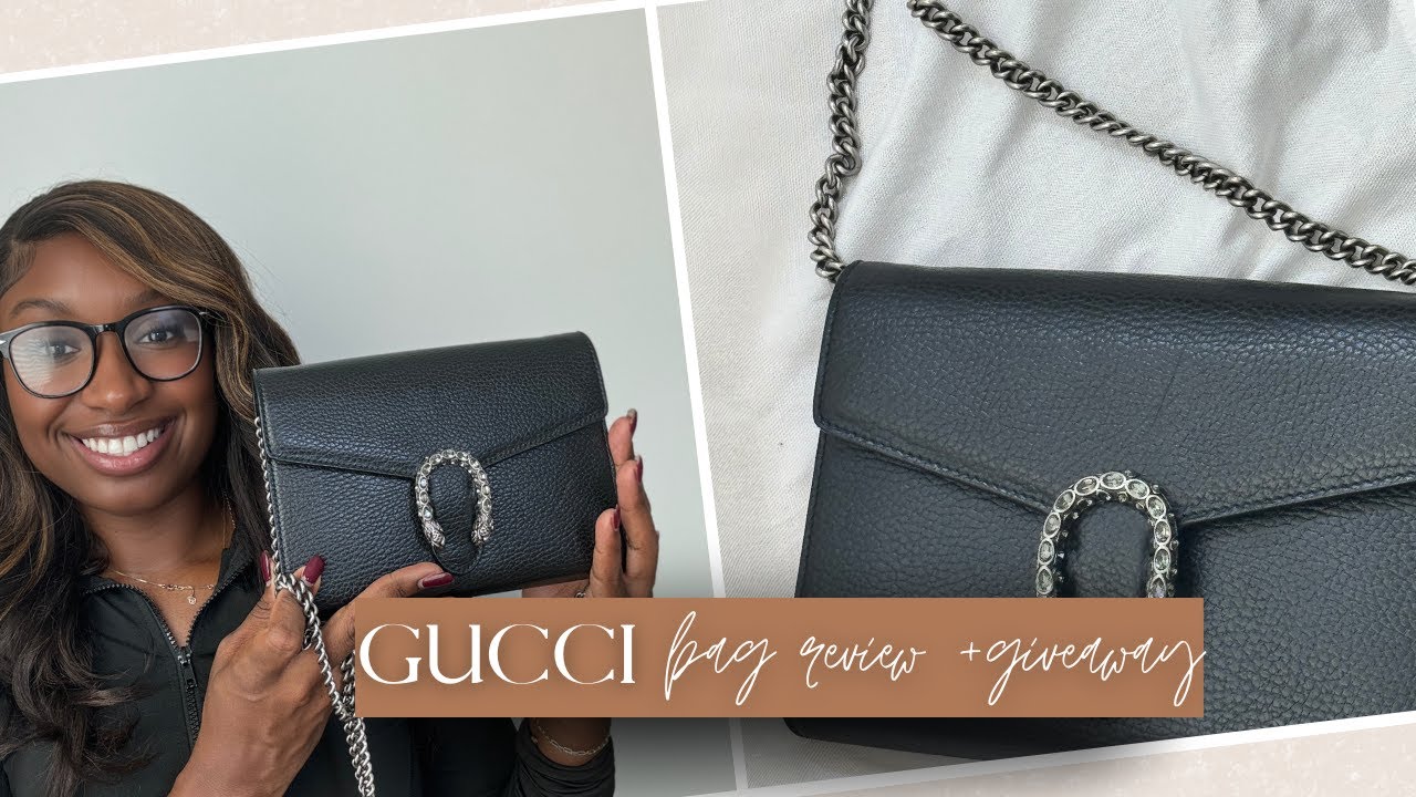 GUCCI Dionysus Wallet on Chain Review + Giveaway!