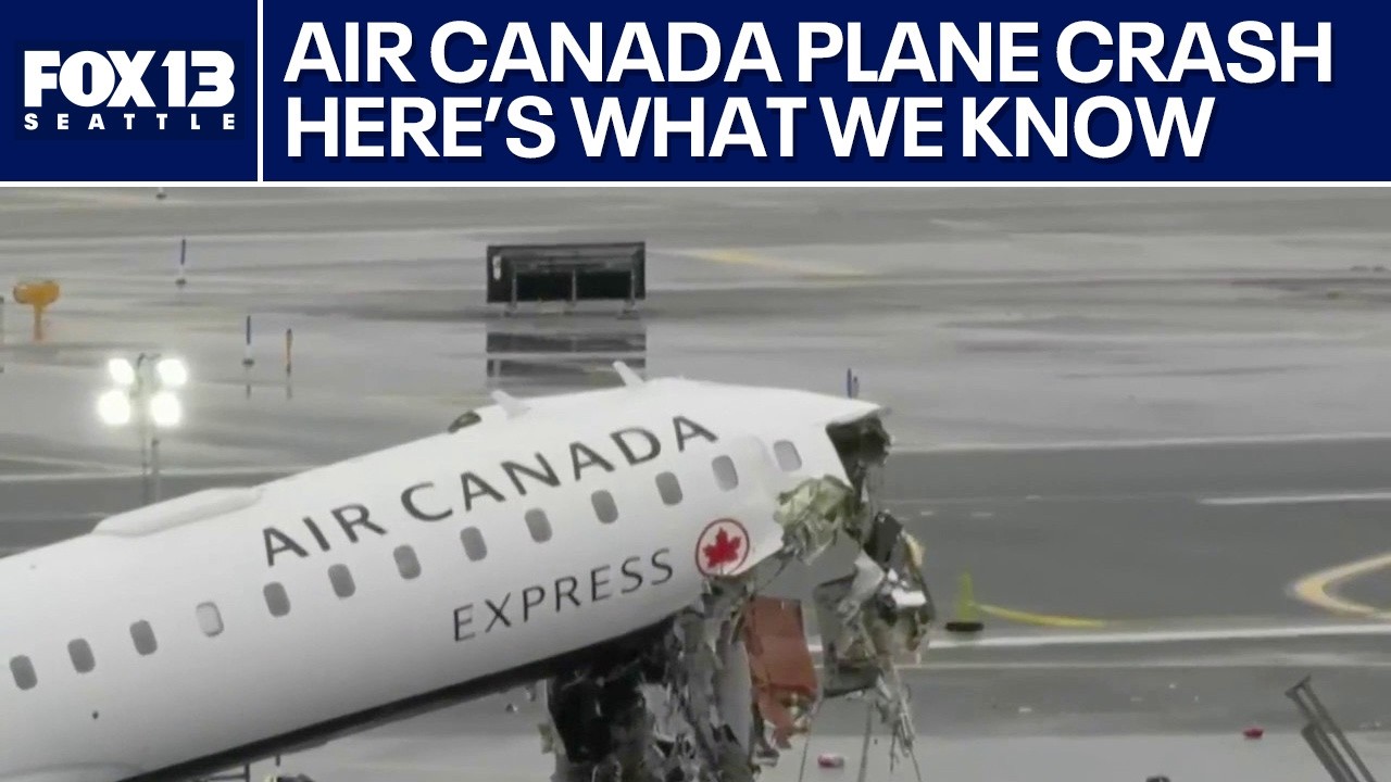 Авиакатастрофа самолета Air Canada: 2 погибших, более 40 раненых в результате столкновения в аэро...