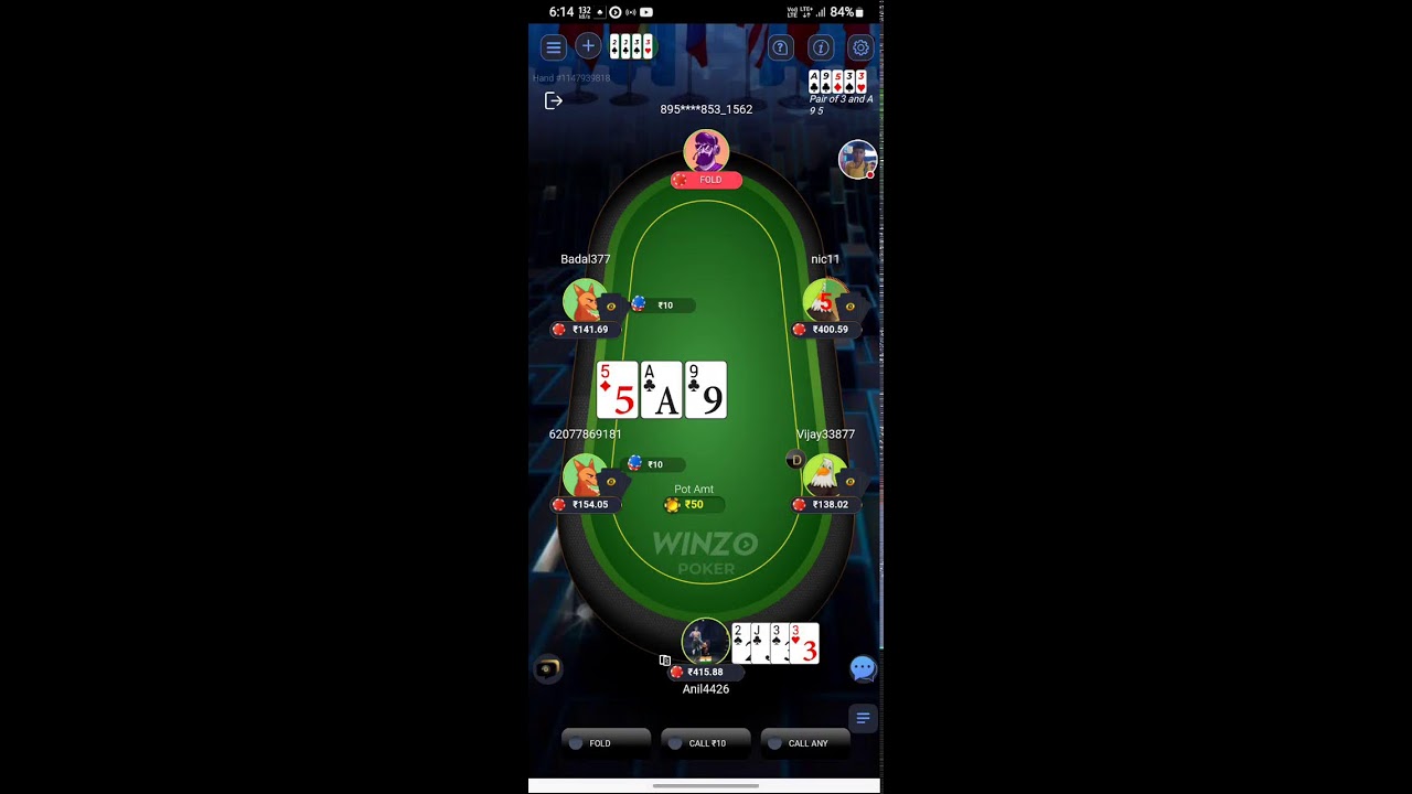 winzo poker gameplay omaha poker win 🏆 👌  onlinetipspoker pokerwithram online poker