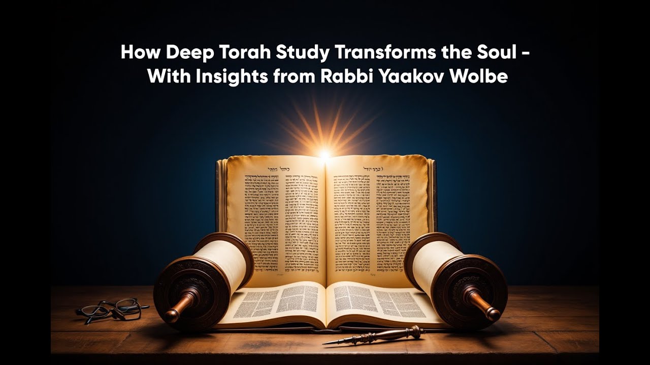 How Deep Torah Study Transforms the Soul &ndash; With Insights from Rabbi Wolbe